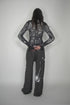 Mayte × Cycle DRAWING PANTS "moon and sun"